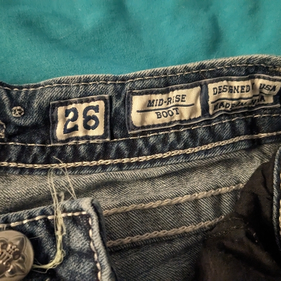 Miss me bootcut jeans size 26 - Picture 2 of 5